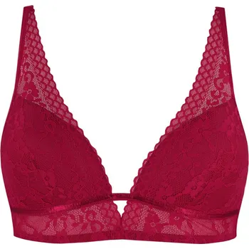 Podprsenka Gerlinda vyztužená podprsenka bez kostic AF553 XL vínová