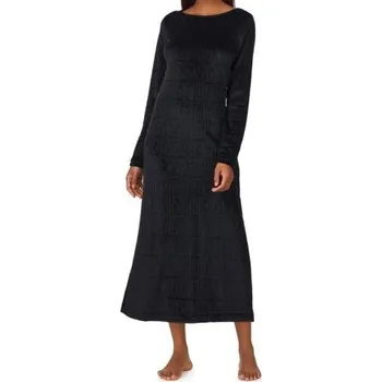 Dámské šaty Dámské sametové šaty DKNY YI30034 černá L