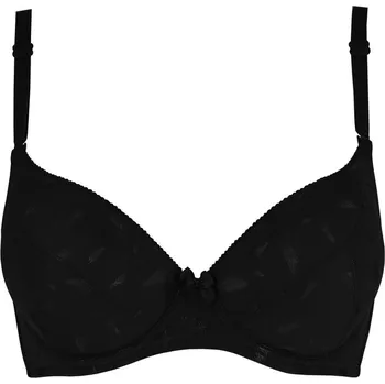 Podprsenka Linaise Lisbet luxusní vyztužená podprsenka s kosticemi 1711 75D černá