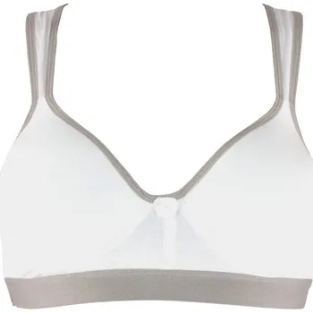 Podprsenka Seneha vyztužená sport podprsenka bavlna 80D bílá