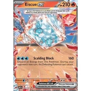 Sběratelská karetní hra Pokémon OBF 042/197 Eiscue ex - Obsidian Flames