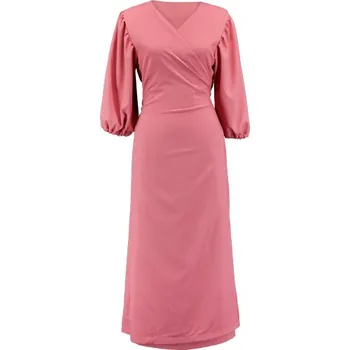 Elektronický PDF střih dámské zavinovací šaty z umělého hedvábí Molly 56-60