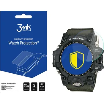 Příslušenství k chytrým hodinkám 3mk Watch Protection FlexibleGlass Ochranné sklo pro Casio G-SHOCK Mudmaster (3ks) 5903108483544