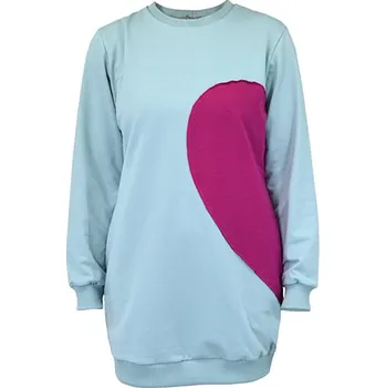 Elektronický střih / PDF dámské srdcové šaty Heart-48-54