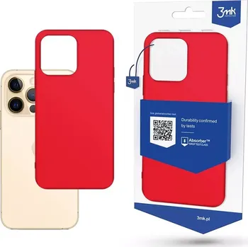Pouzdro na mobilní telefon 3MK Ochranný kryt Apple iPhone 13 Pro - 3mk Matt Case strawberry, 5903108428866