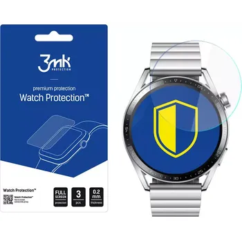Příslušenství k chytrým hodinkám 3mk Ochranná odolná fólie na hodinky Huawei Watch GT 3 46mm - 3MK Watch Protection™ ARC+, (v balení 3ks), 5903108459488