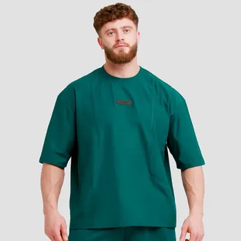 GymBeam Oversized Unstoppable T-shirt Green L zelená