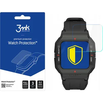 Příslušenství k chytrým hodinkám 3mk Watch Protection FlexibleGlass Ochranné sklo pro Amazfit Neo (3ks) 5903108439824