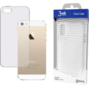 Pouzdro na mobilní telefon Apple iPhone 5/5S/SE - 3mk Clear Case 5903108043755