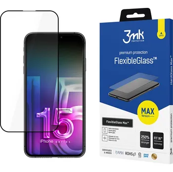 3MK Apple iPhone 15 Pro Max - 3mk FlexibleGlass Max™, (5903108537209)