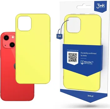 Pouzdro na mobilní telefon Odolný zadní kryt pro Apple iPhone 13 Mini - 3mk Matt Case lime 5903108428965