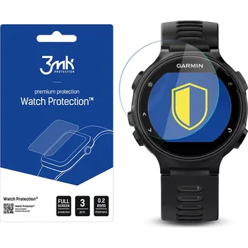 Příslušenství k chytrým hodinkám 3mk Watch Protection FlexibleGlass Ochranné sklo pro Garmin FR 735XT (3ks) 5903108289313
