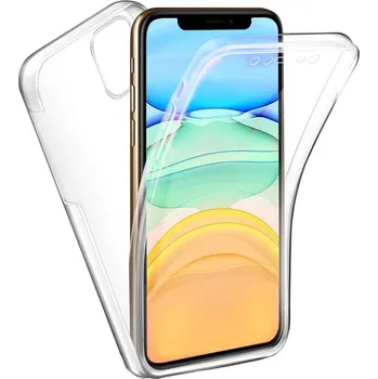 Pouzdro Forcell Case 360 FULL COVER PC + TPU pro IPHONE 13 Pro Max transparent