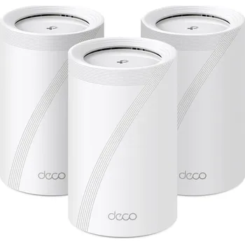 Počítač TP-Link Deco BE65(3-pack) WiFi7 Mesh(BE9300,2,4GHz/5GHz/6GHz,4x2,5GbELAN/WAN, 1xUSB3.0)
