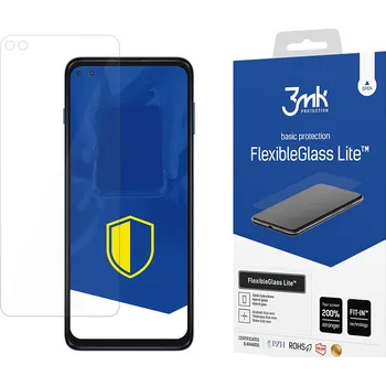 Telefonní příslušenství Hybridní sklo pro Motorola Moto G 5G Plus - 3mk FlexibleGlass Lite™ 5903108299176