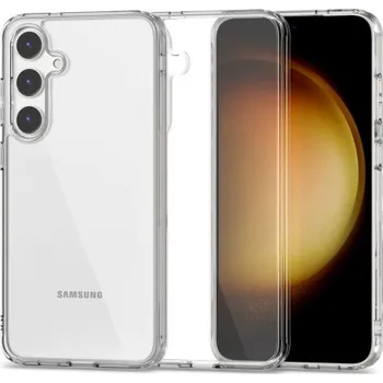 Tech-Protect | Tech-Protect Flexair Hybrid kryt na Samsung Galaxy S24 FE, průsvitný