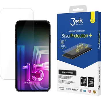 3MK SilverProtection+ Fólie antimikrobiální pro Apple iPhone 15, (5903108535335)
