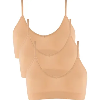 Podprsenka Barča sportovní podprsenka bez výztuže 8357 - 3bal M béžová