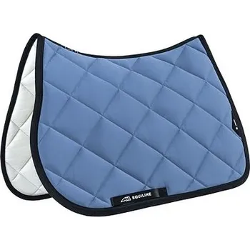 Podsedlová dečka EQUILINE Rombo Tech, všestranná, kouřově modrá