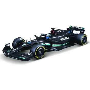 autíčko Bburago Bburago Mercedes-AMG Petronas W14 E 1:24 #63 Russel (hard case)