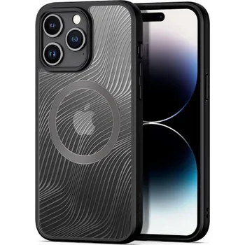 Telefonní příslušenství Dux Ducis Pouzdro Aimo MagSafe extra odolný kryt pro Apple iPhone 15 Pro Max , černé 6934913025062