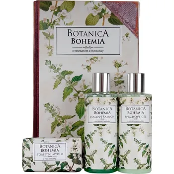 Bohemia Gifts Kosmetická sada kniha - Botanica, zelená