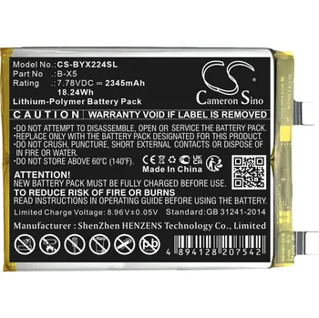 Baterie k notebooku Baterie Cameron Sino CS-BYX224SL pro Vivo X90 5G - neoriginální