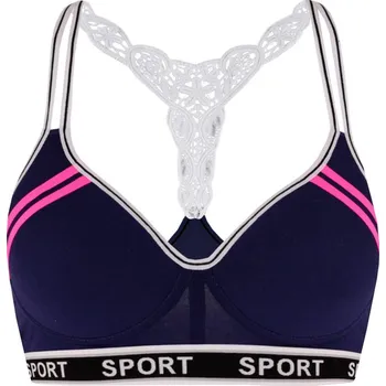 Podprsenka Mon Cheri Sport podprsenka s krajkou 85B tmavě modrá