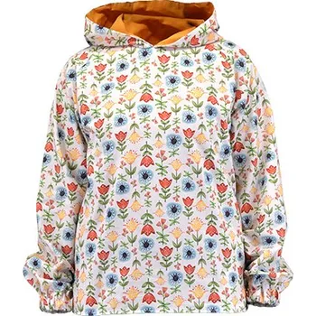 Elektronický střih / PDF dámská oversize košile s raglanovým rukávem a kapucí-2XL-5XL