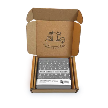 Dárková krabička Dárková krabička na jedno mýdlo
