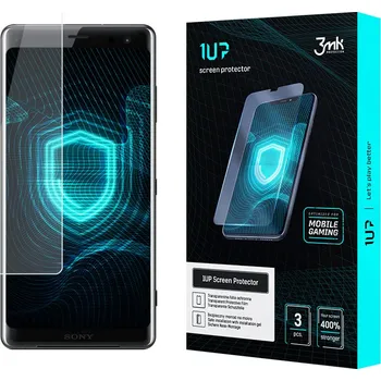 3MK Fólie ochranná 3mk 1UP pro Sony Xperia XZ3, 3ks v balení, (5903108397728)