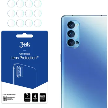 Telefonní příslušenství 3mk Lens Protection ochrana kamery pro Oppo Reno 4 ,(4ks) 5903108312592