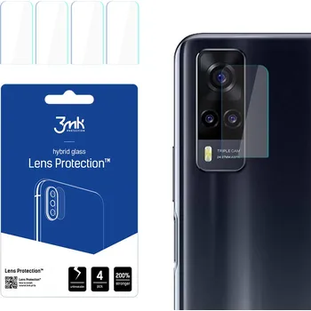 Telefonní příslušenství 3mk Lens Protection ochrana kamery pro Vivo Y31 ,(4ks) 5903108354158