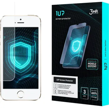 3MK Fólie ochranná 3mk 1UP pro Apple iPhone 5/5S/SE, 3ks v balení, (5903108392495)