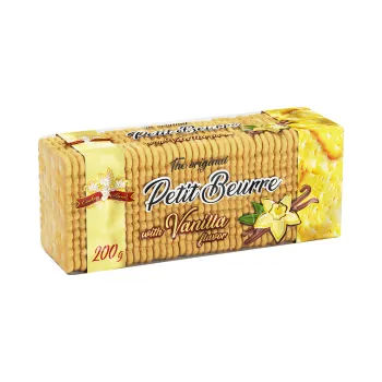 Petit Beurre with Vanilla flavor 200g
