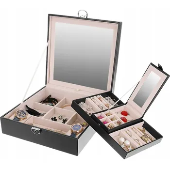 Paradox Designová šperkovnice ZANATI / Černá