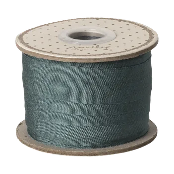 Bytový textil Maileg Široká dekorativní stuha Petrol 10 m Maileg Ribbon, W: 18 mm x L: 10 m - Petrol