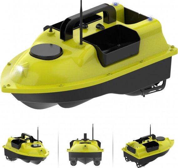 Zavážecí loď s GPS - 3 nádoby IQ models - RC_95094 RTR 1:10