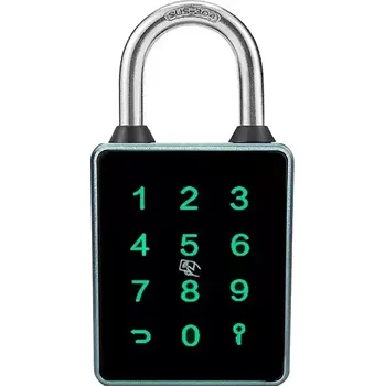 Visací zámek SMART TTLock visací zámek KP55 s kódovou klávesnicí a čtečkou čipů