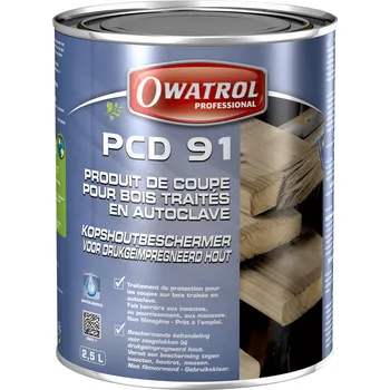 Lak na dřevo Konzervační prostředek OWATROL PCD 91 pro ochranu řezných ploch - 300 ml