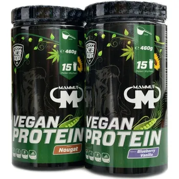 Protein Mammut nutrition VEGAN protein 920 g - ledová káva + nugát