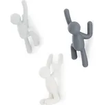 Umbra Buddy šedá 3 ks