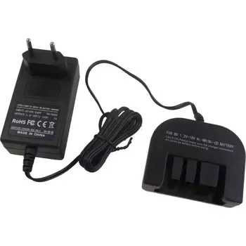 TopTechnology Nabíječka AKU baterií Black & Decker s napětím 9,6V - 18V a články Ni-MH, Ni-CD nahrazuje ORIGINÁL