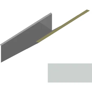 Střešní lemovaní Lemování ke komínu vrchní RS416V-60 SP 25 RAL 9006 stříbrná