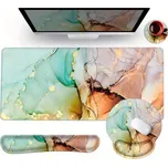 Huado XXL ergonomický set podložek k PC 4v1 Alžírský mramor Huado 97k-cube