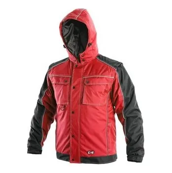 CXS IRVINE bunda zimní (až do 6XL) Barva: červená, Velikost: S