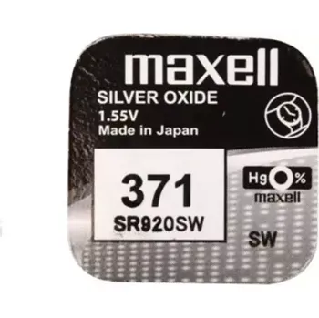 Článková baterie Hodinková baterie 1,55V Maxell 371