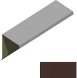 Ukončení pultové střechy RS312S-60 PU 50 MAX MM020 hnědá