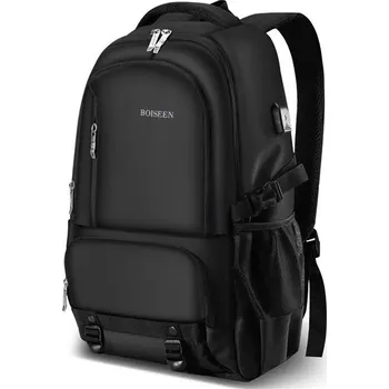Boissen sportovní batoh s USB Xanthos Černý 34L Boiseen B3879