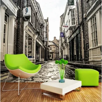 Fototapeta Solution Media 3D tapety - Anglická ulička MU1740 3 - 3D Relief - Vliesová tapeta - 320g/m2